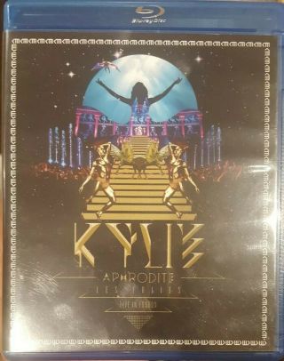 Kylie Aphrodite Les Folies Live In London Rare Bluray 3d Blu - Ray Minogue Concert