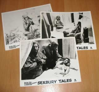 Sexbury Tales (1973) 70s Sexploitation Cult Classic 3 Rare Photos