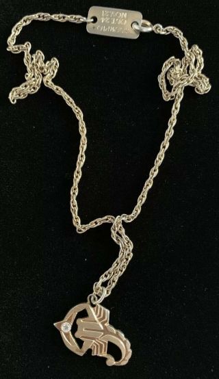 Vintage Rare Pierre Cardin Jewelry Scorpion Necklace