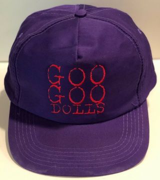 Goo Goo Dolls Superstar Car Wash Rare Vintage Concert Baseball Cap 