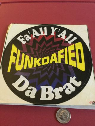 Rare & Vintage Da Brat Promo Sticker Atlanta 90s Hip Hop