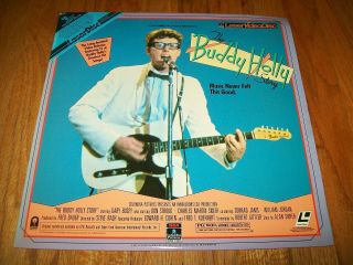 The Buddy Holly Story Laserdisc Ld Very Rare Great Film