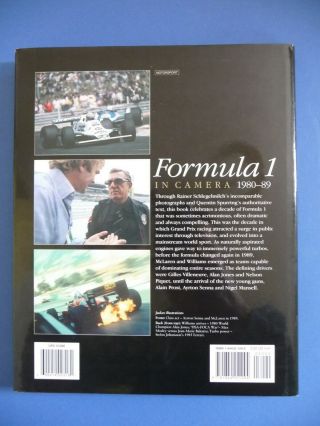 Formula 1 In Camera 1980 - 89 Rainer Schlegelmilch and Quentin Spurring VERY RARE 2