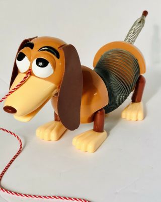 1995 Rare Disney Toy Story Slinky Dog Pull String.
