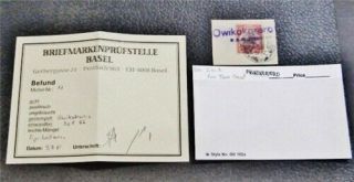 Nystamps German South West Africa Stamp Rare Town Cancel