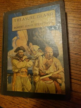 Rare First Edition Treasure Island By Robert Louis Stevenson 1911,  25
