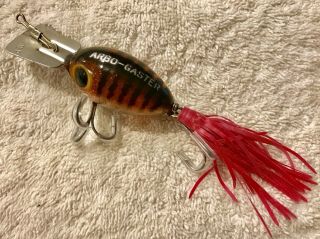 Fishing Lure Fred Arbogast Arbo Gaster Rare Rattling Sparkle Tackle Box Bait