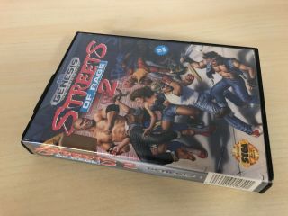 Streets of Rage 2 II Sega Genesis Complete Game CIB Rare 6