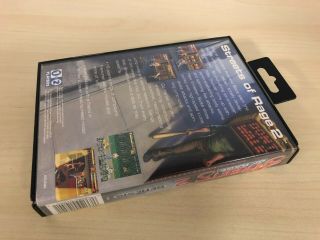 Streets of Rage 2 II Sega Genesis Complete Game CIB Rare 7