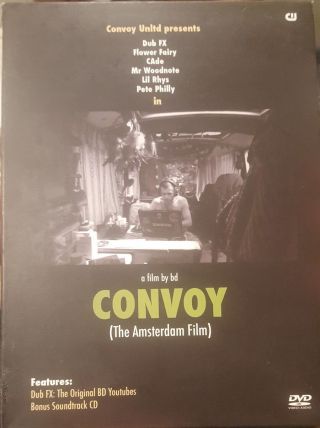 Convoy (the Amsterdam Film) Rare Deleted Dvd A Film By Bd Music Dj Movie With Cd