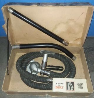 Vintage RARE Antique Hoover Up Right Vacuum Cleaner Model700 Attachment 12