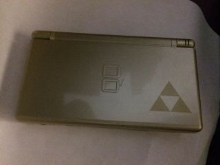Rare Nintendo Ds Lite Legend Of Zelda Edition Ds Console Handheld W Charger