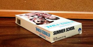 Summer School (VHS 1987) Mark Harmon,  Kirstie Alley,  In A Carl Reiner Film RARE 3