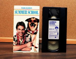 Summer School (VHS 1987) Mark Harmon,  Kirstie Alley,  In A Carl Reiner Film RARE 5