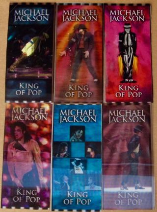 MICHAEL JACKSON THIS IS IT Rare Undistributed AEG Hologram 6 Concert Tickets 2