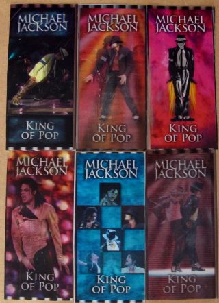 MICHAEL JACKSON THIS IS IT Rare Undistributed AEG Hologram 6 Concert Tickets 3