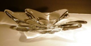 Rare VINTAGE Baccarat Crystal STARFISH Centerpiece Bowl 11 3/4 