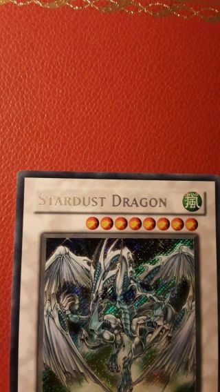 Stardust Dragon CT05 - EN001 Limited Edition SECRET RARE Yu - Gi - Oh Card 5