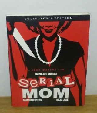 Serial Mom (blu - Ray) Slipcover Only.  Rare & Oop Scream Factory Slipcover.