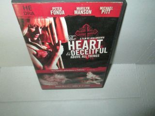 The Heart Is Deceitful Above All Things Rare Dvd Asia Argento Marilyn Manson