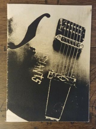 Tim Armstrong Guitar Photos Zine /50 Rare Rancid Hellcat Timebomb