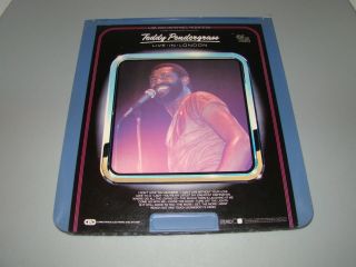 Teddy Pendergrass Live In London,  Rca,  Select A Vision,  Video Disc,  Rare