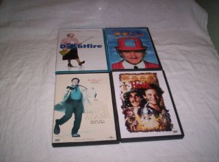 Mrs.  Doubtfire (dvd - 1) Toys (rare) - Patch Adams - Hook - Robin Williams - See Below