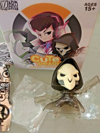 Cute But Deadly Series 3 Overwatch Edition Rare Mystery Figure Shadow Reaper