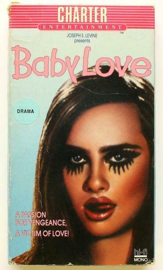 BABY LOVE (1969) LINDA HAYDEN DIANA DORS Rare Charter VHS Video Slipcase 2