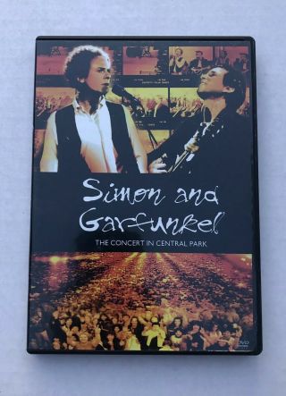 Simon And Garfunkel - The Concert In Central Park (dvd,  2003) Rare Classic
