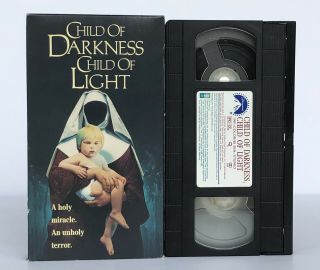 Child Of Darkness,  Child Of Light (vhs,  1991) Rare Occult Horror