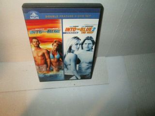 Into The Blue 1 & 2 Rare Dvd Set Paul Walker Jessica Alba