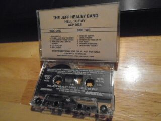 Rare Promo Jeff Healey Cassette Tape Hell To Pay Beatles Dire Straits E.  L.  O.  