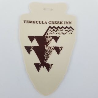 Vintage Rare Golf Bag Tag Pga Temecula Creek Inn Jc Resorts California