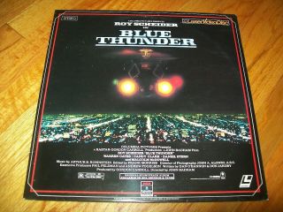 Blue Thunder Laserdisc Ld Very Rare Roy Scheider Great Film