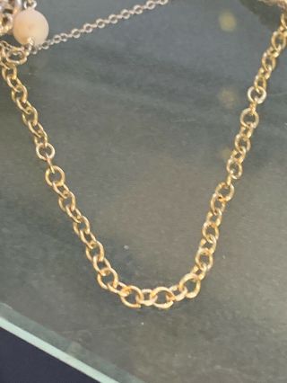 David Yurman Sterling Silver & 18k Gold Bracelet RARE Size 5 4