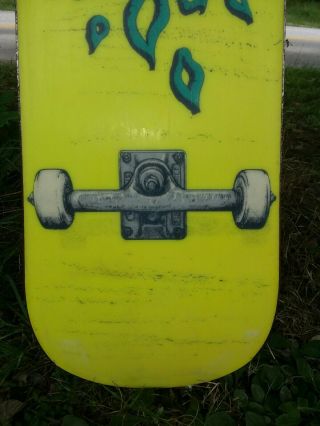 1993 Sims Noah Salasnek Rare Vintage Green Pro Snowboard Skateboard 8