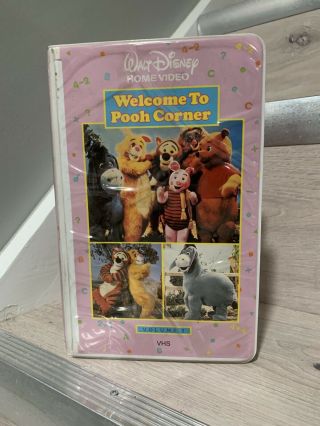 Welcome To Pooh Corner Volume 2 Vhs Disney Rare