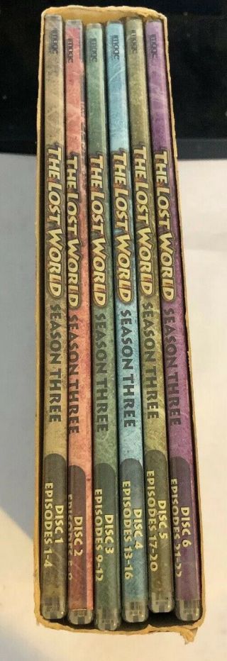 Sir Arthur Conan Doyle ' s The Lost World - Season 3 (DVD,  6 - Disc Set) RARE OOP 2