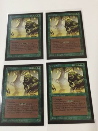 Force of Nature [4X X4] Collectors ' Edition NM - M Rare - with tracking 2