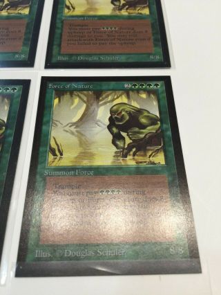 Force of Nature [4X X4] Collectors ' Edition NM - M Rare - with tracking 3