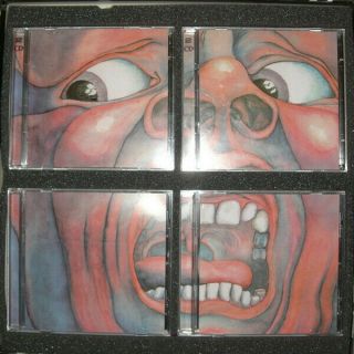 King Crimson In The Court Of The Crimson King Ltd Edition 5 Cd & Dvd Box Rare