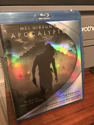 Apocalypto (blu - Ray Disc,  2007) Rare Oop Mel Gibson