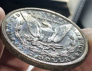 1902 O Morgan Silver Dollar Bu Unc Rare $1 Coin.  900 Toning