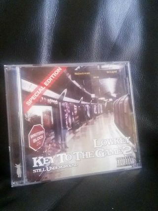 Lowkey Key To The Game 2 Special Edition Cd Rare Hip Hop