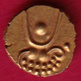 Ancient - South Indian - Gold Fanam - Rare Coin Ao20