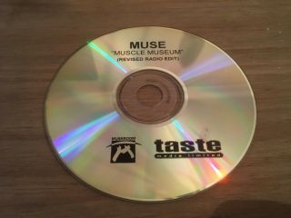 MUSE MUSCLE MUSEUM REVISED RADIO EDIT PROMO CD RARE 2