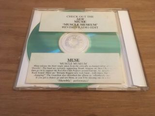 MUSE MUSCLE MUSEUM REVISED RADIO EDIT PROMO CD RARE 5