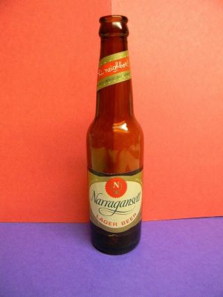 Vintage Rare 1962 Narragansett Lager Beer Bottle Cranston Ri