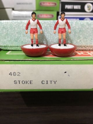 Subbuteo Lw Team - Stoke City Ref 482.  Players Perfect Very Rare